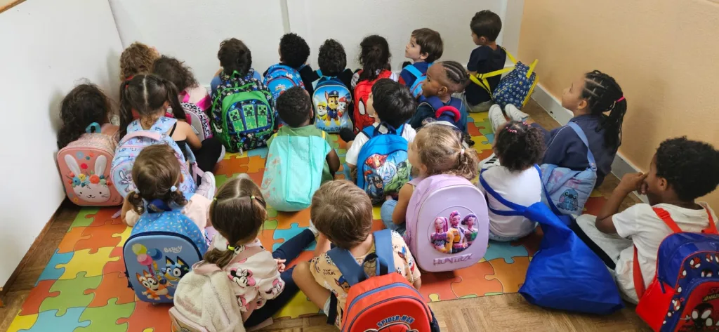 Bênção das Mochilas no Centro Social Paroquial
