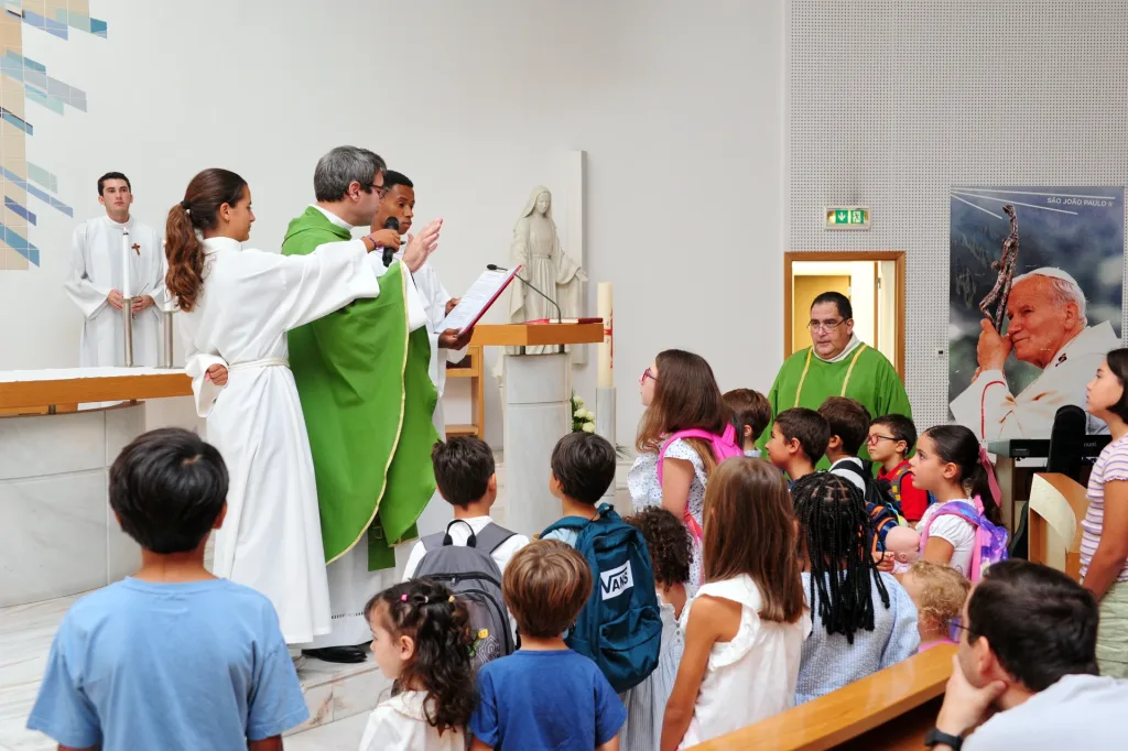 Bênção das Crianças e das Mochilas